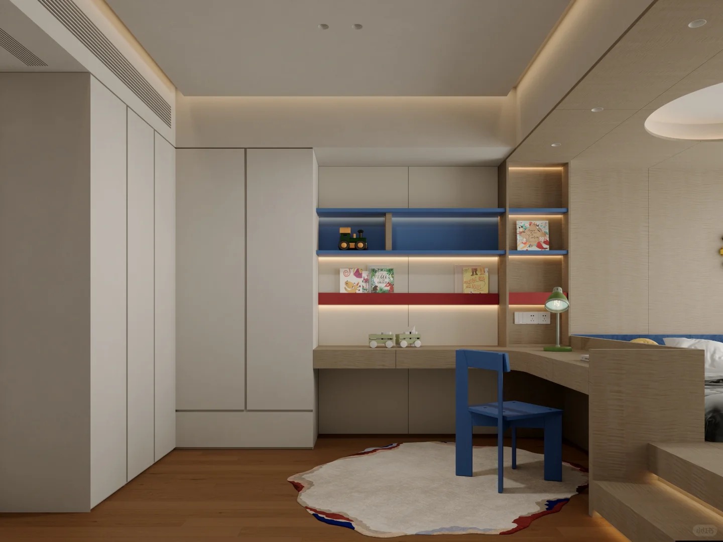 99+ Ý Tưởng Thiết Kế Phòng Ngủ Trẻ Em Đầy Sáng Tạo Và Tiện Nghi 43 Phòng Ngủ Hiện đại Gp Furniture Dopamine (5)