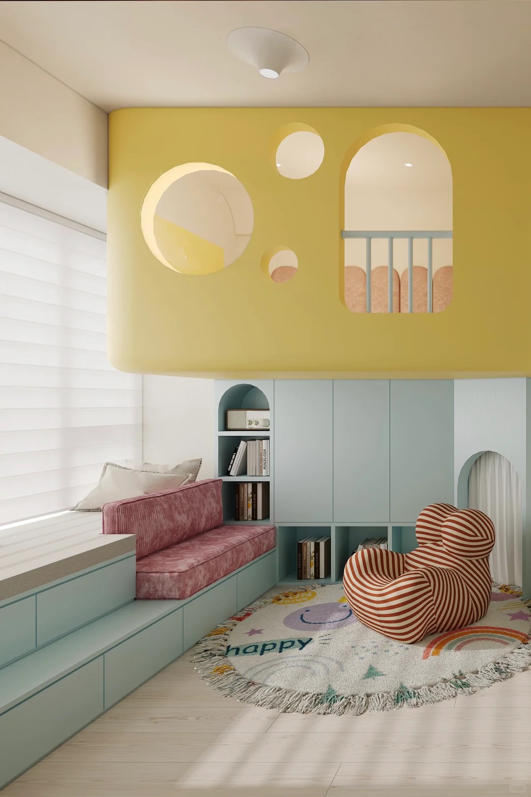 PHÒNG NGỦ TRẺ EM THIẾT KẾ HIỆN ĐẠI GP FURNITURE