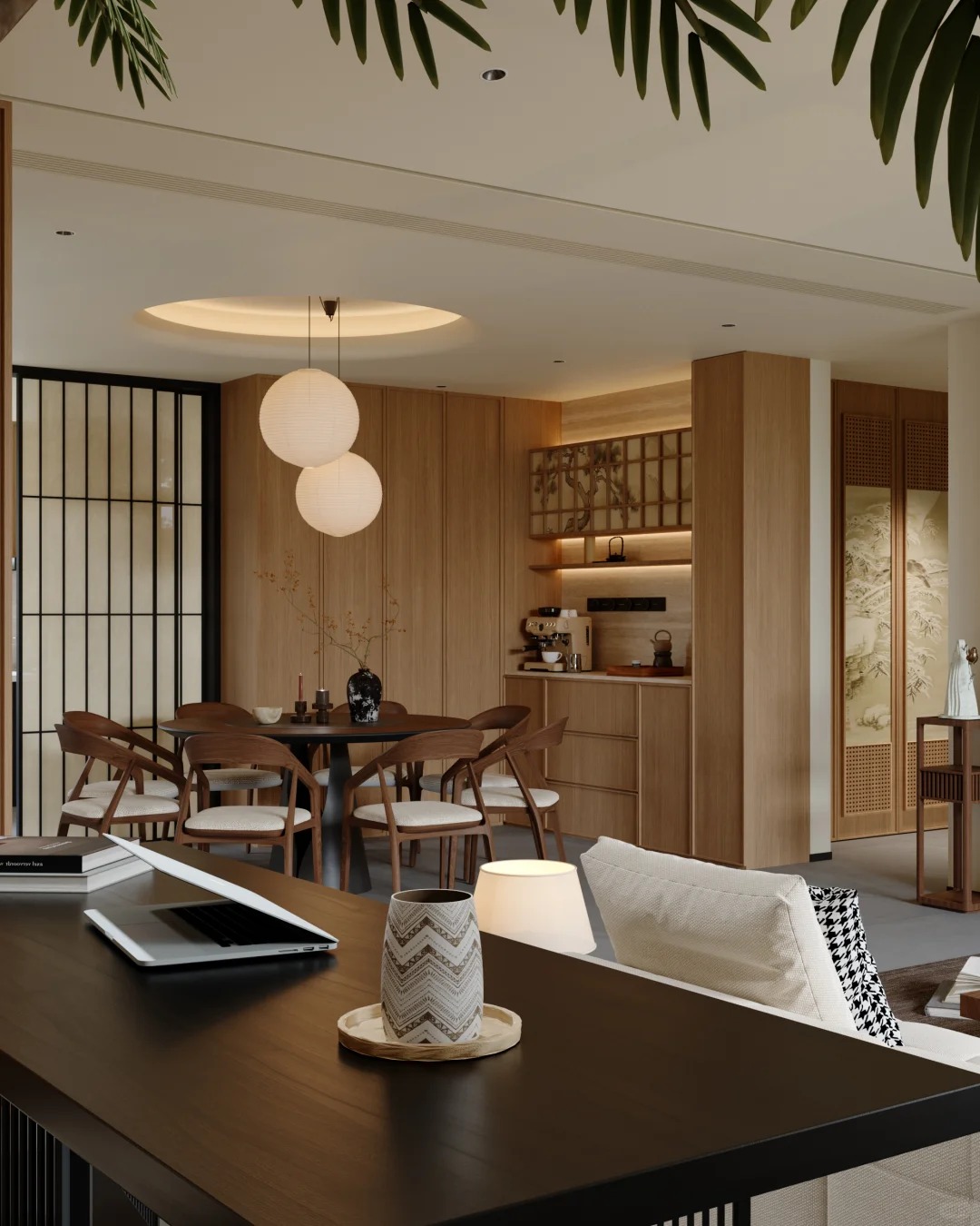 Thiết Kế & Thi Công Nội Thất Phong Cách Á Đông Hiện Đại: Tinh Tế, Tối Giản Và Sang Trọng 9 Thiết Kế & Thi Công Nội Thất Phong Cách Á Đông Hiện Đại