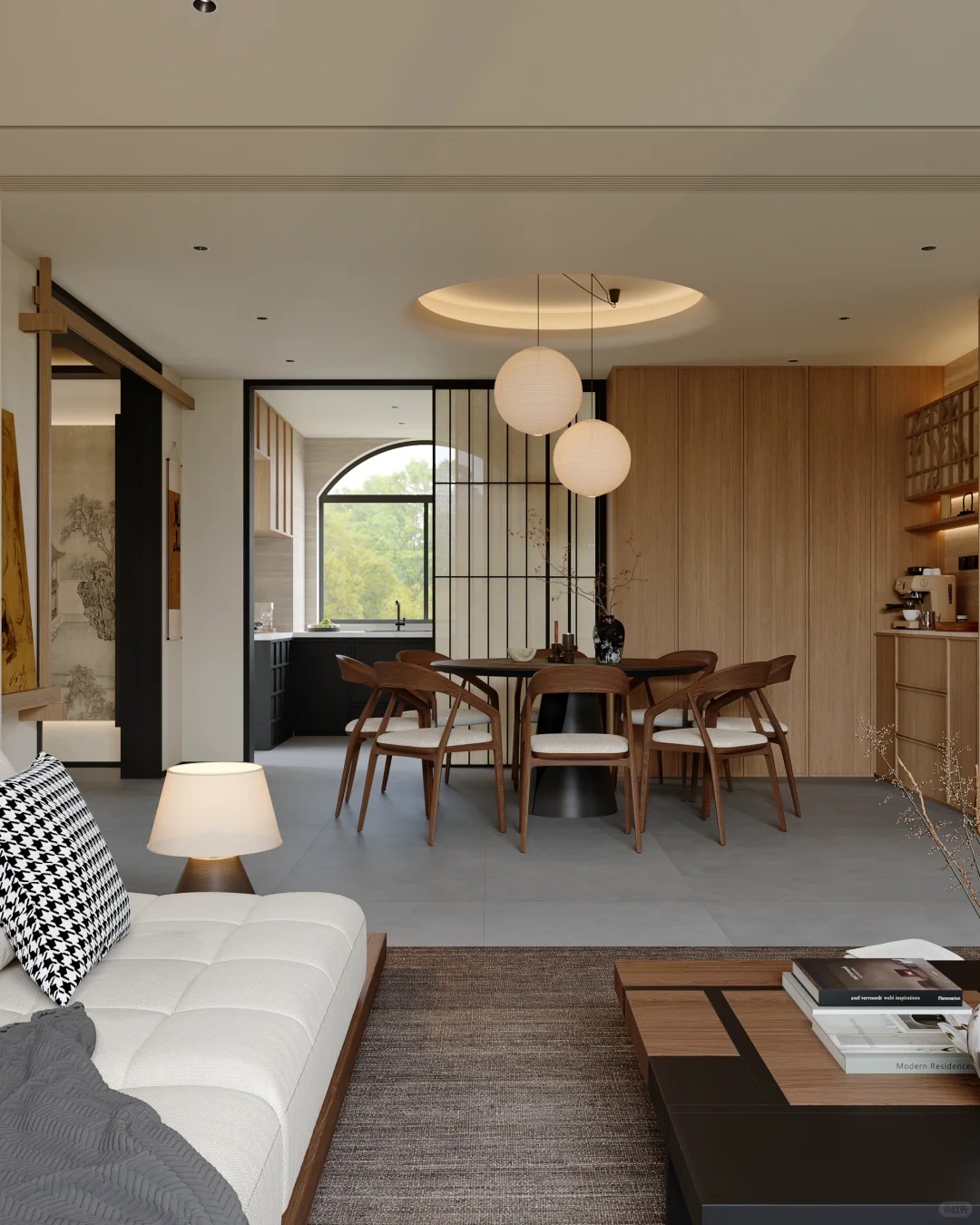 Thiết Kế & Thi Công Nội Thất Phong Cách Á Đông Hiện Đại: Tinh Tế, Tối Giản Và Sang Trọng 8 Thiết Kế & Thi Công Nội Thất Phong Cách Á Đông Hiện Đại
