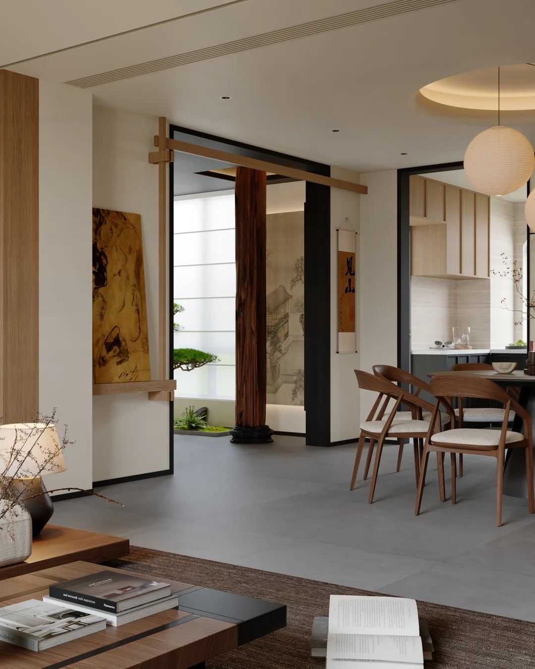 Thiết Kế & Thi Công Nội Thất Phong Cách Á Đông Hiện Đại: Tinh Tế, Tối Giản Và Sang Trọng 6 Thiết Kế & Thi Công Nội Thất Phong Cách Á Đông Hiện Đại