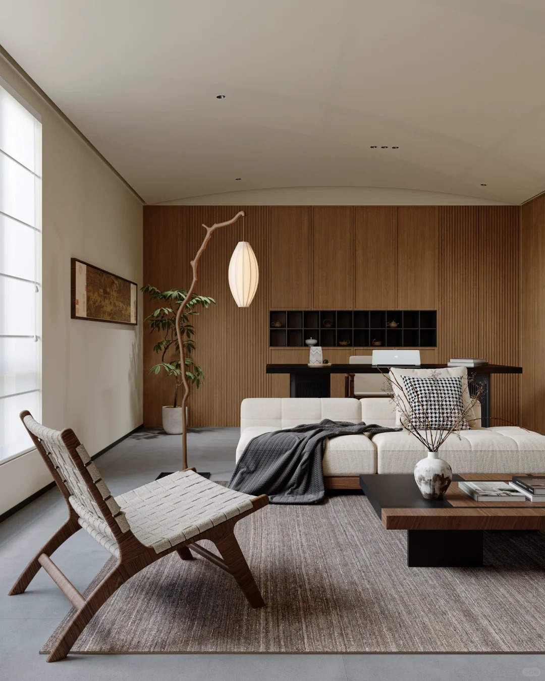 Thiết Kế & Thi Công Nội Thất Phong Cách Á Đông Hiện Đại: Tinh Tế, Tối Giản Và Sang Trọng 2 Thiết Kế & Thi Công Nội Thất Phong Cách Á Đông Hiện Đại