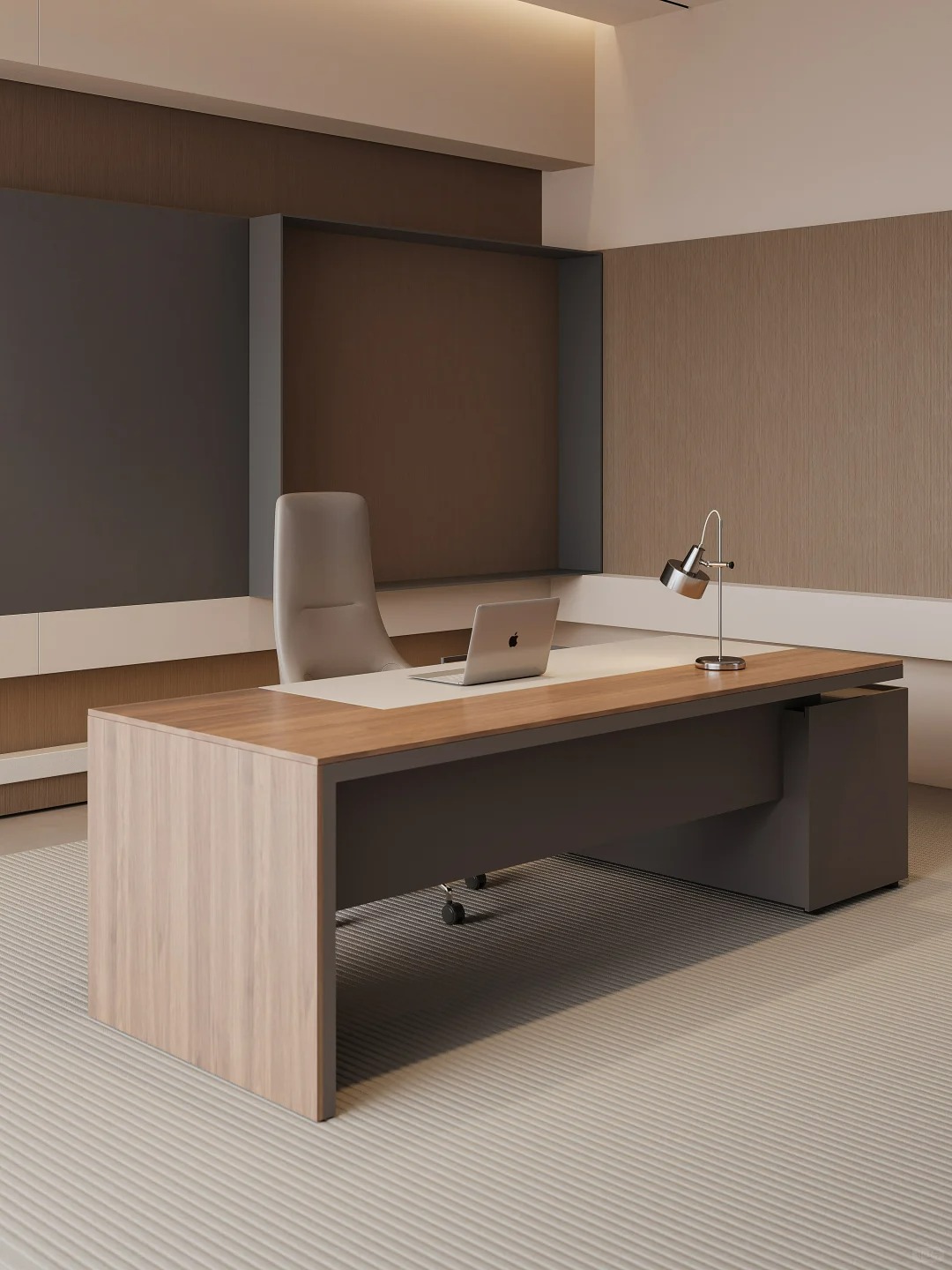 Nội Thất Văn Phòng: Phòng Lãnh Đạo Sang Trọng - Hiện Đại - Thể Hiện Đẳng Cấp 7 PHONG LANH DAO NOI THAT VAN PHONG GPFURNITURE (6)