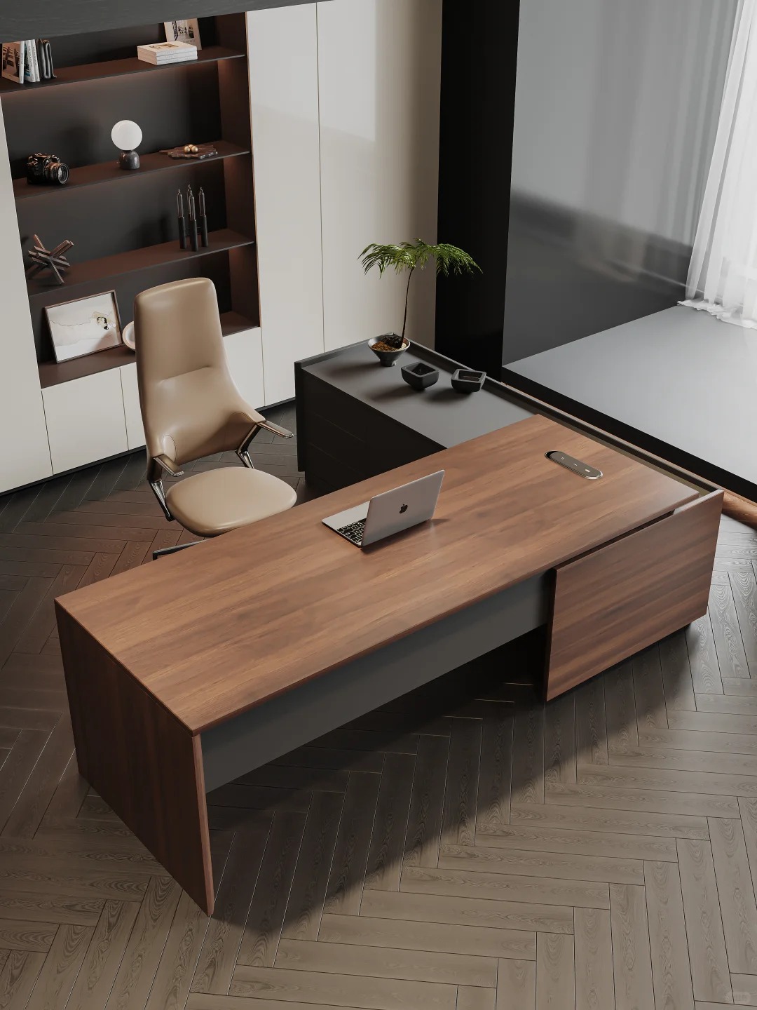 Nội Thất Văn Phòng: Phòng Lãnh Đạo Sang Trọng - Hiện Đại - Thể Hiện Đẳng Cấp 11 PHÒNG LÃNH ĐẠO SANG TRỌNG (3)