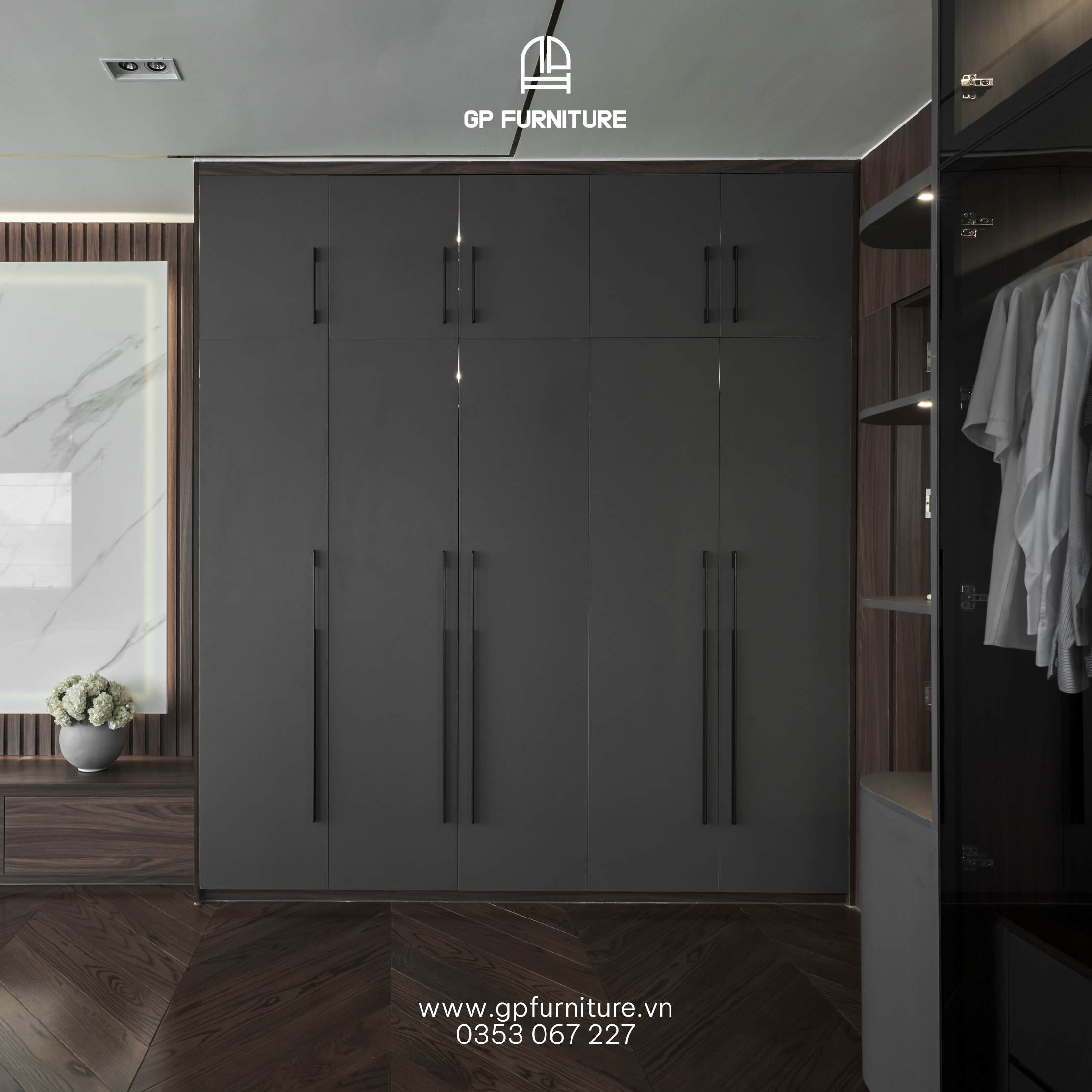 Gói Tủ Áo Hiện Đại 6 025