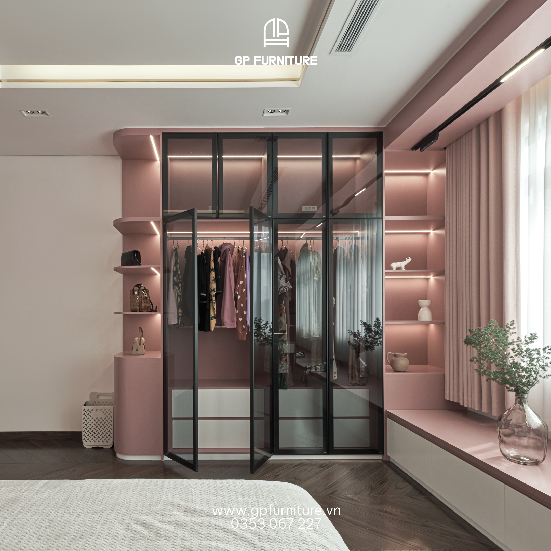 Gói Tủ Áo Hiện Đại 5 033