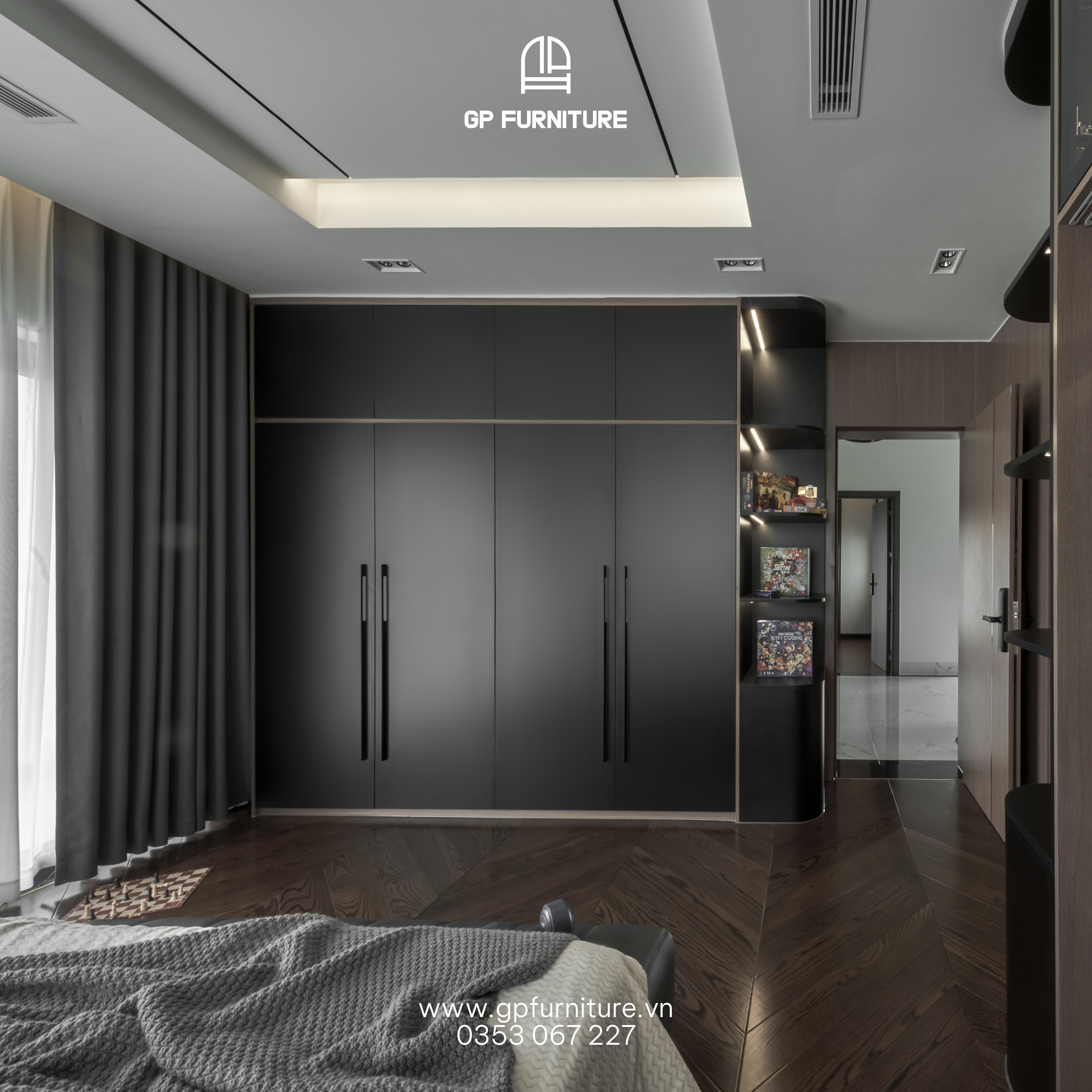 Gói Tủ Áo Hiện Đại 8 056