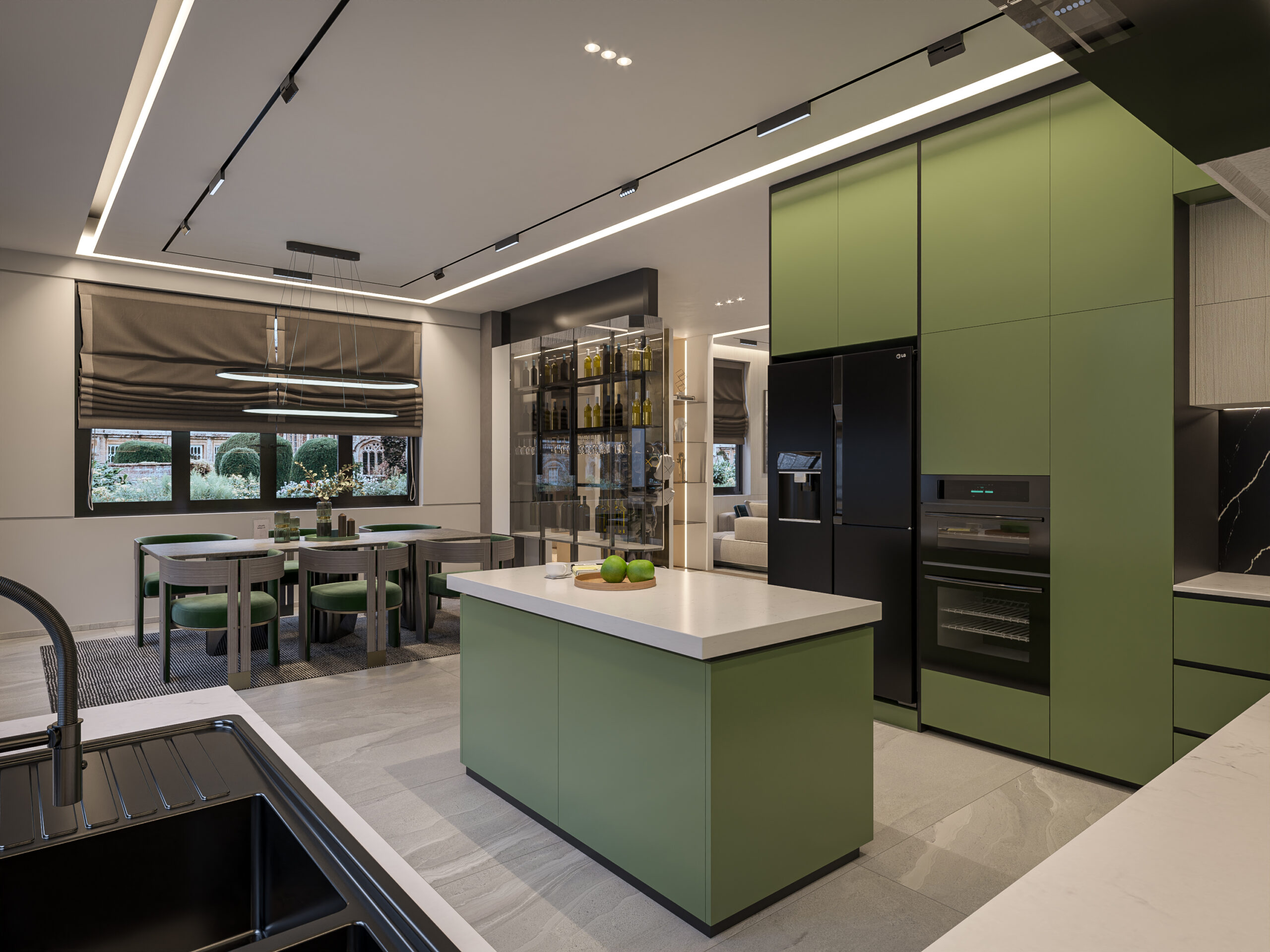 Gói Tủ Bếp Cao Cấp 2 Thiết kế bếp tubepgp.vn sang trọng, hiện đại, cao cấp