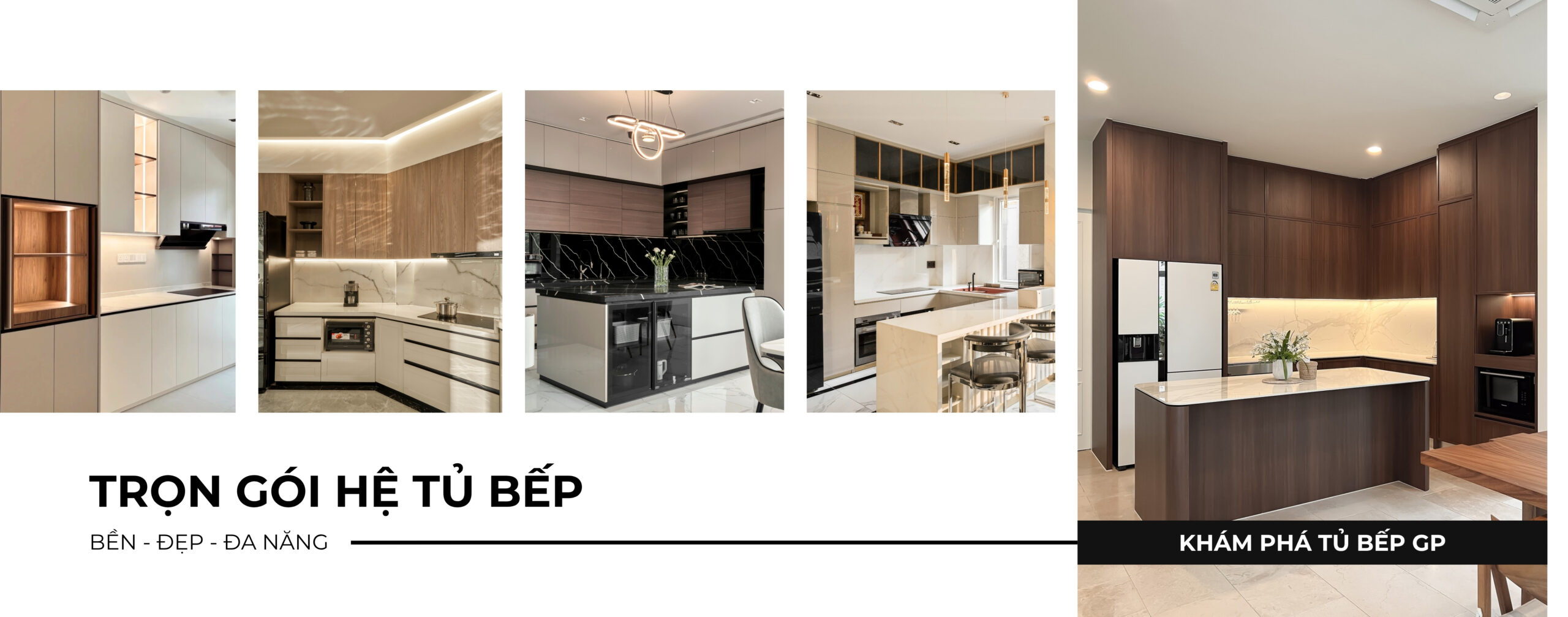 Trọn Gói Hệ Tủ Bếp Gp