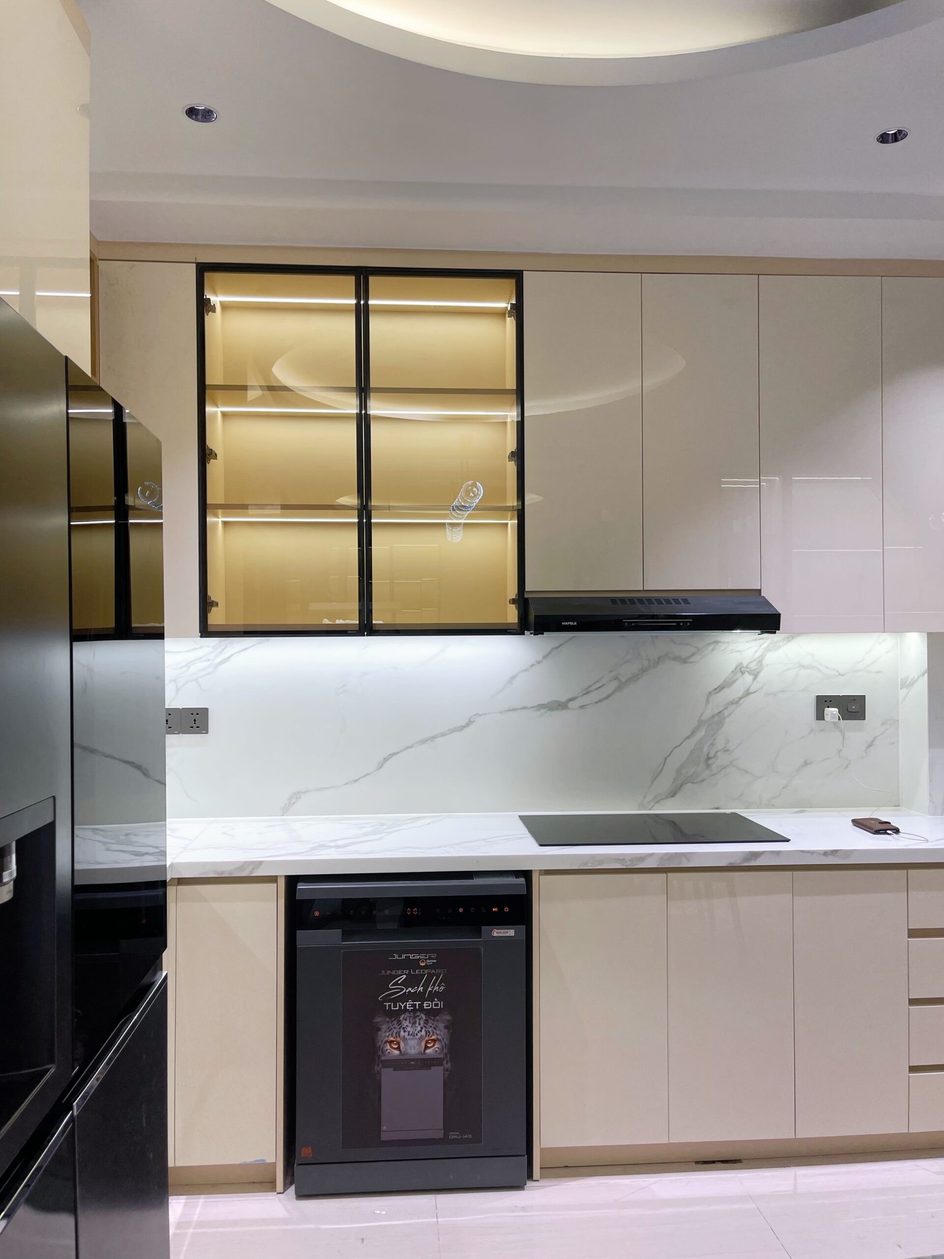 Hệ Tủ Bếp Acrylic Hiện Đại GP 18 tủ bếp acrylic hiện đại tubepgp.vn