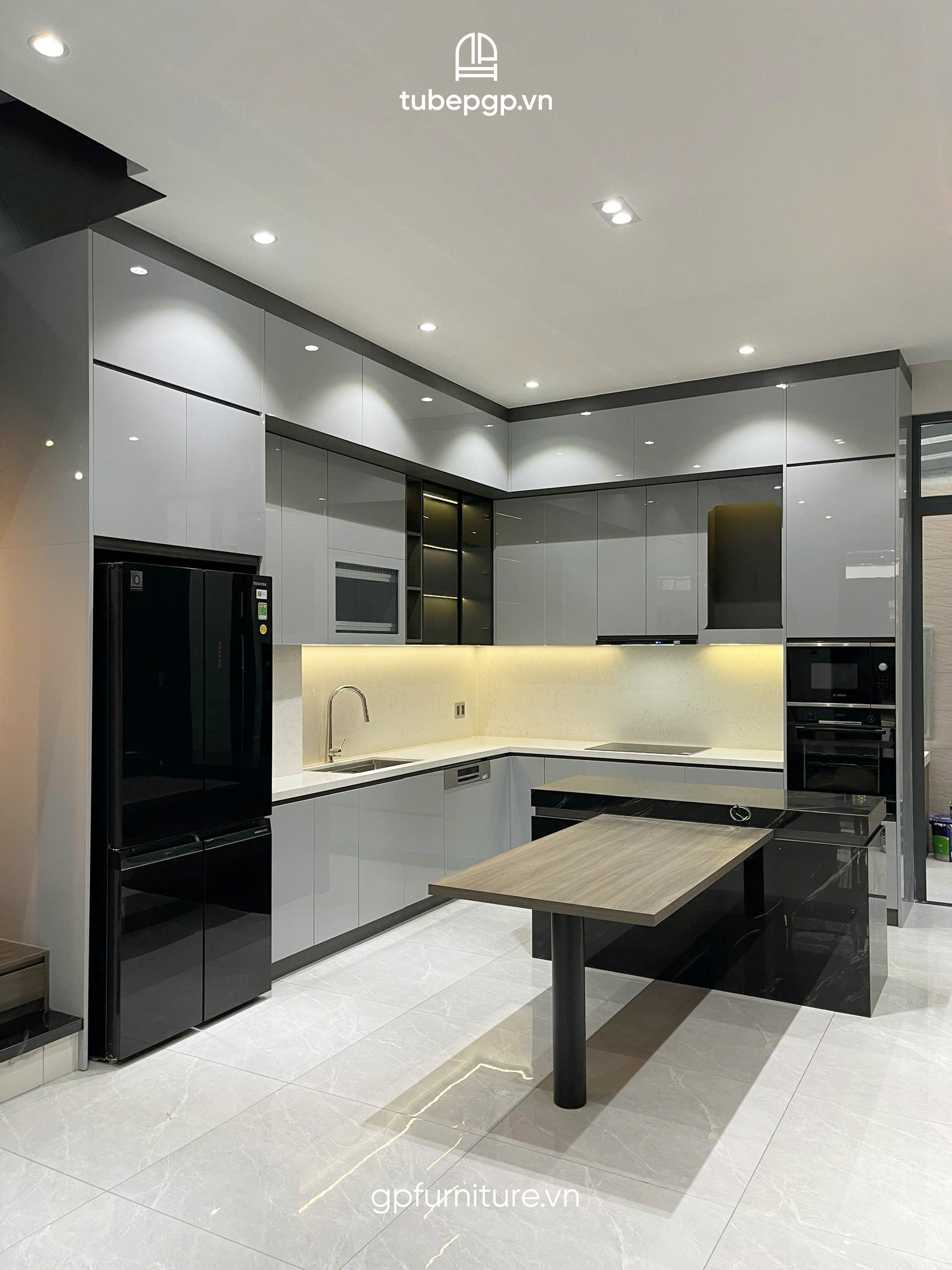 Tủ Bếp Acrylic Hiện đại Tubepgp (21)