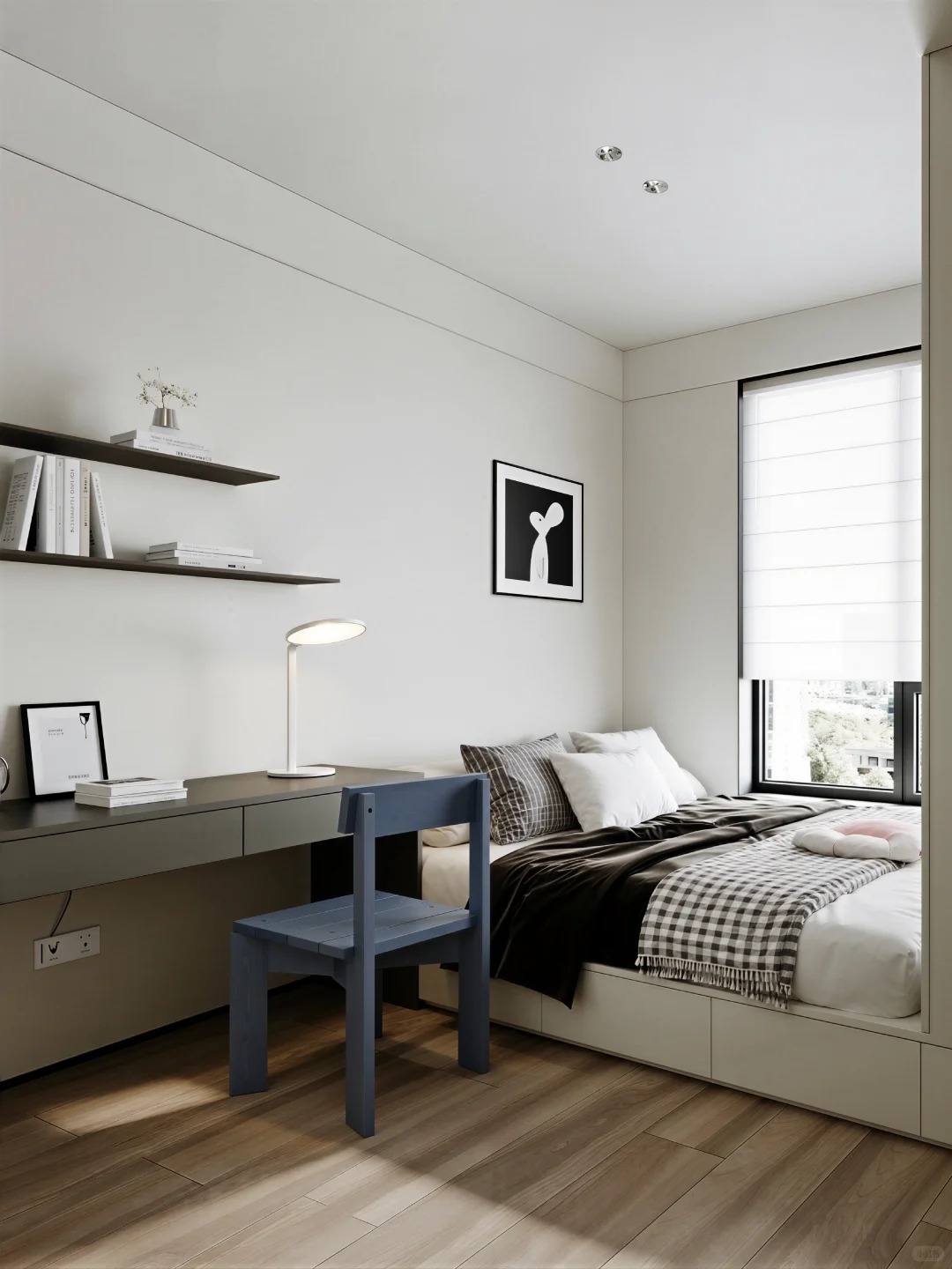 Thiet Ke Phong Ngu Nho Duoi 10m2 (15)