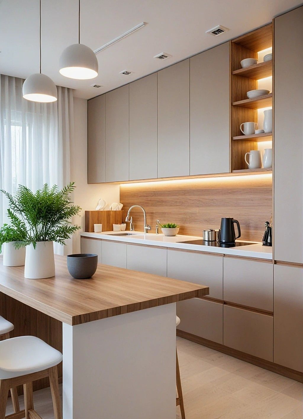 Nhà Trần Cao Nên Thiết Kế Nội Thất Kịch Trần Như Thế Nào? 14 Noithatkichtran9