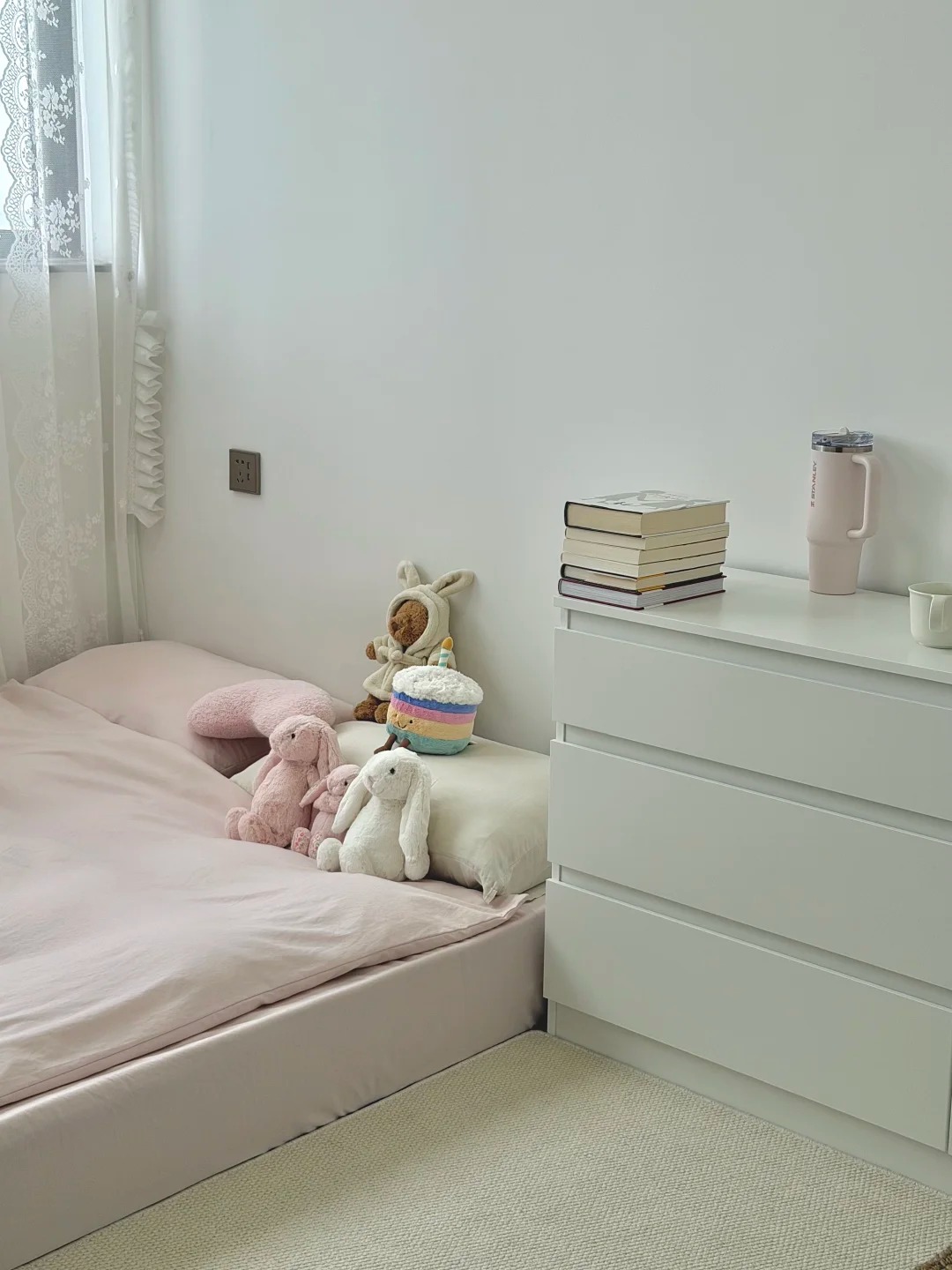 Tủ Ngăn Kéo 3 Hộc Kéo GP Decor – Tủ Lưu Trữ Nhỏ Gọn Cho Phòng Ngủ, Phòng Làm Việc